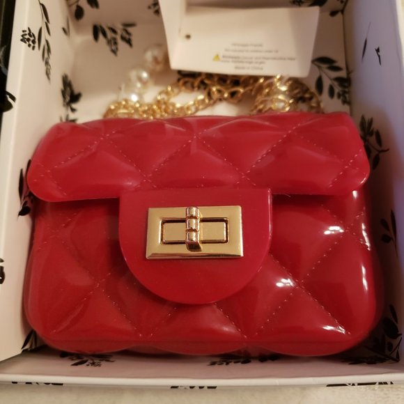 NWT VEGAN brand mini crossbody bag with card case in box - Picture 3 of 4